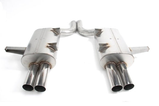 Dinan Free Flow Axle-Back Exhaust - 2000-2003 BMW M5 Stainless Steel - Polished Tips - E39