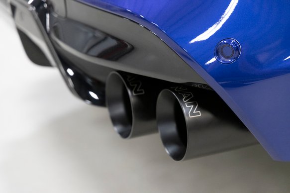 Dinan Valved Axle-Back Exhaust - 2020-2025 BMW X5M/X6M Stainless Steel - Polished Tips - F95/F96