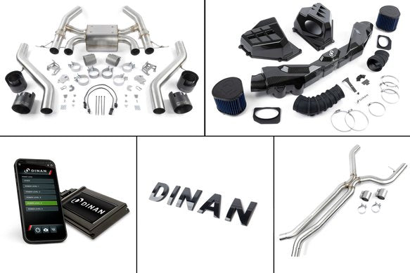 Dinan G87 M2 Foundation Package (F1) Dinan PCU / Gloss Intake / Black Exhaust / X-Pipe