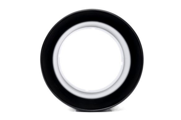 Dinan Double-Walled 4.5" Clamp-On Exhaust Tip (Black Ceramic) Black - 4.5" Outlet, 3.25" Inlet