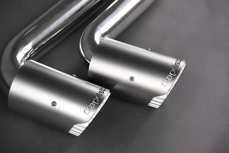 BMW M8 Gran Coupe (F93) Facelift - Valved Exhaust, 200 Cell OPF + Wicrom Tips (OE Actuators)