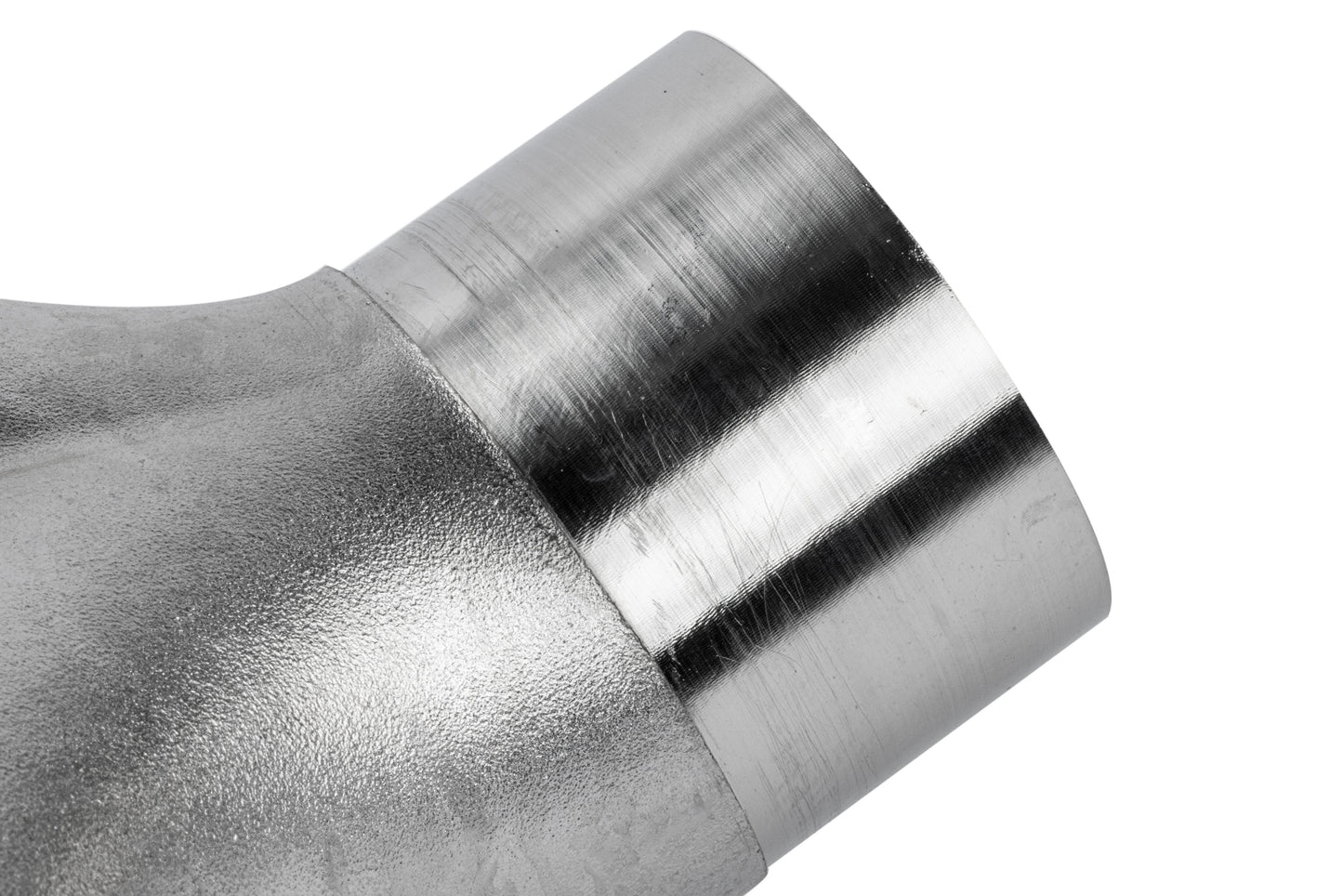 APR Cast Stainless Steel Double Y Splitter - 76mm (3") to Quad 63.5mm (2.5")