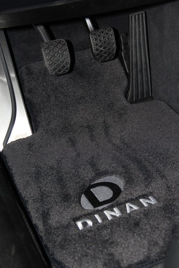 Dinan Signature Floor Mats - 2014-2020 BMW 4-Series Black - F32 & F82