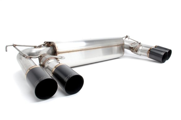 Dinan Free Flow Axle-Back Exhaust - 2015-2019 BMW X5M/X6M Stainless Steel - Polished Tips - F85/F86