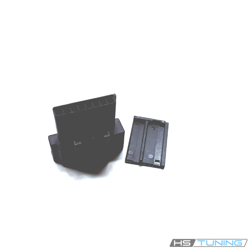 8E0-972-576 Genuine VW/Audi individual black eight-pin flat contact housing, factory-pattern housing profile, repeated original archive photo 7