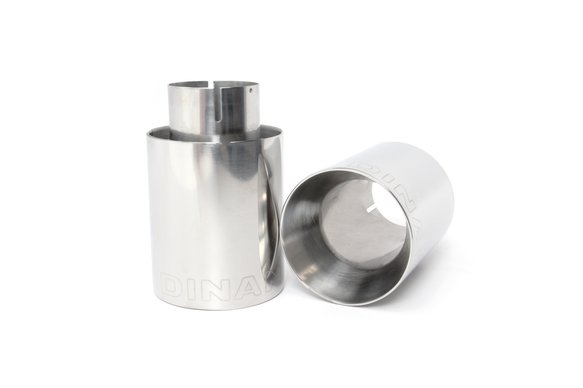 Dinan Free Flow Axle-Back Exhaust - 2018-2023 BMW M550i Stainless Steel - Polished Tips - G30