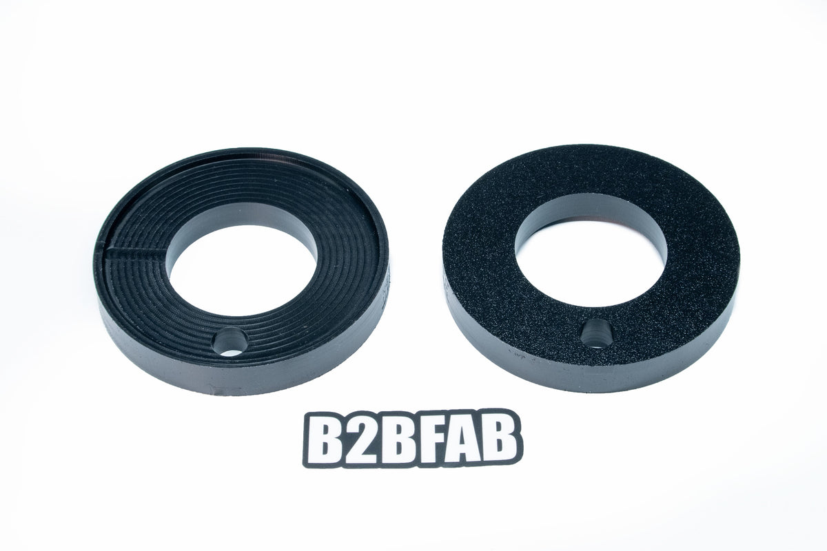 B2BFAB .5in Rear Additional Lift Spacer Pair For Use With Camber Correcting Lift Kit