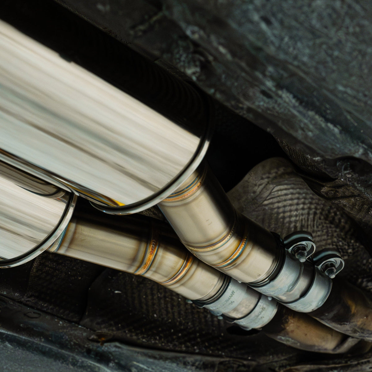 GAS Downpipe Set, B8/B8.5 S4/S5/Q5/SQ5 3.0T Supercharged
