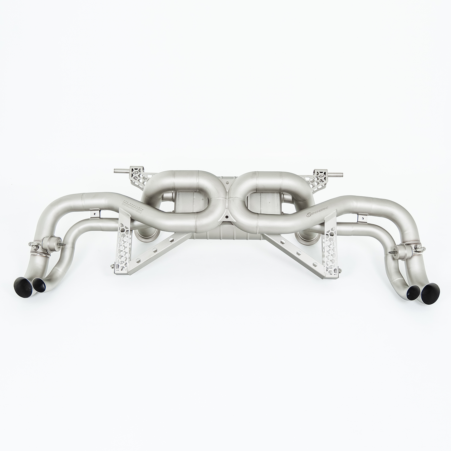 Titanium Valved Catback Exhaust System - 2022+ 718 GT4RS / Spyder RS