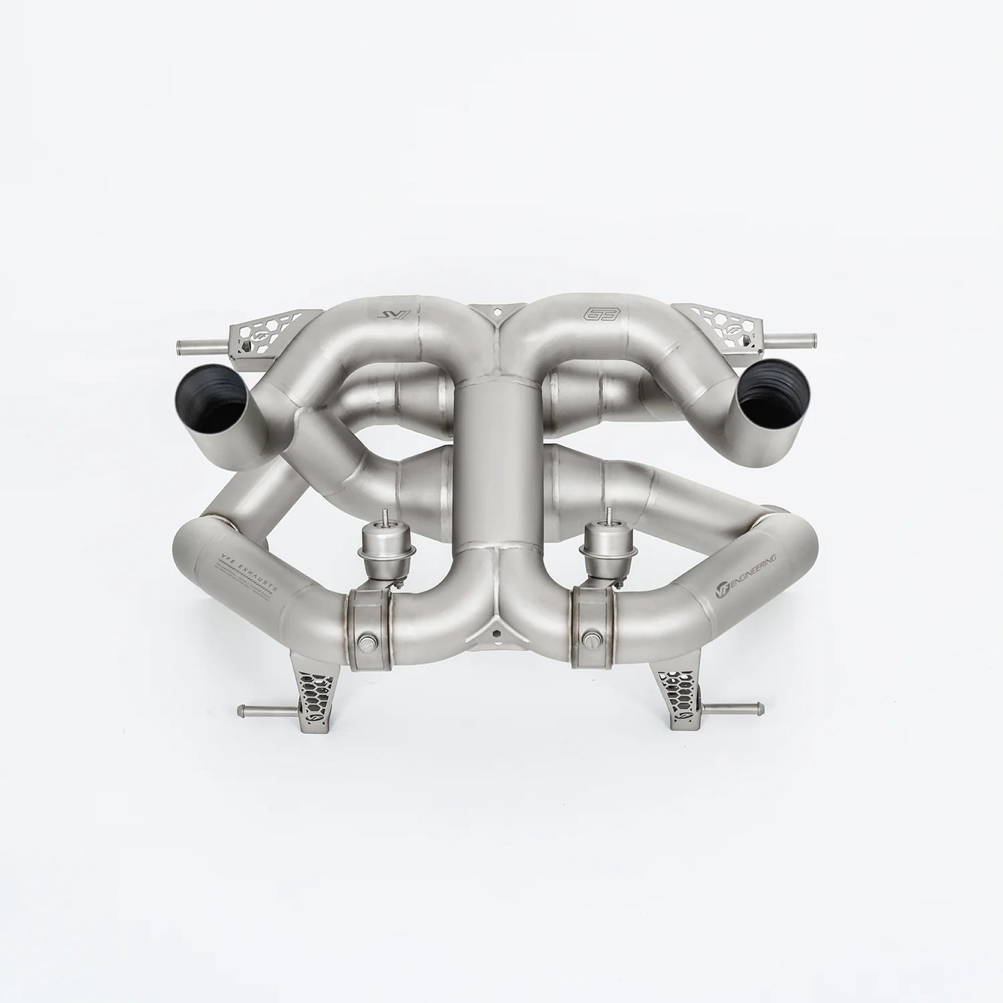 Titanium Valved Catback Exhaust System - 2019-2022 Lamborghini Aventador (SV)
