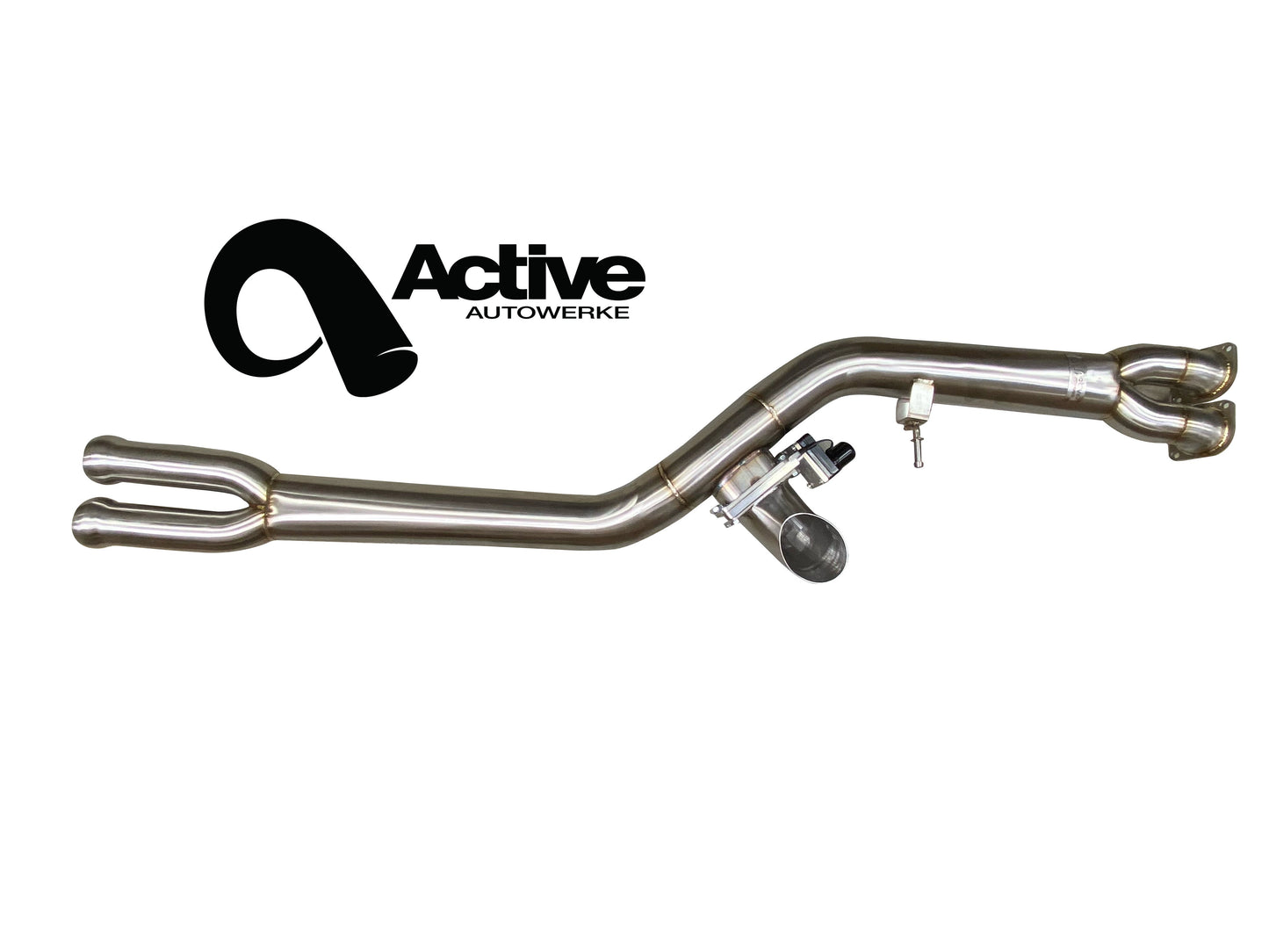 F8X BMW M3 & M4 Mid Pipe includes Active F-brace and $90 fixed price shipping in lower 48 states