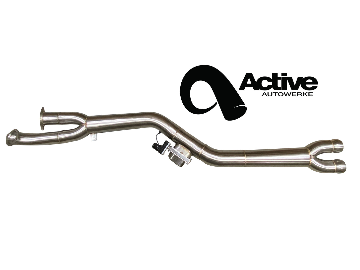 Active Autowerke X3M / X4M Signature single mid-pipe with $90 fixed price shipping in lower 48 states