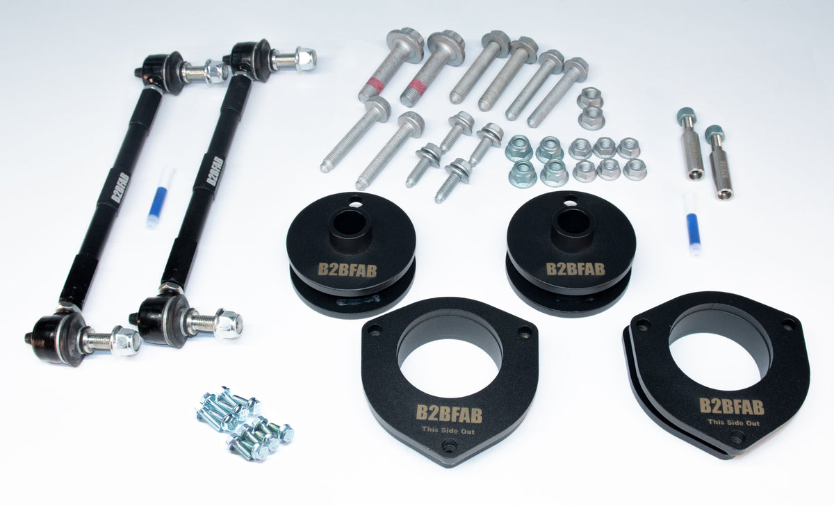 B2BFAB VW Mk5 | Mk6 |Golf | Jetta | Sportwagen 2005 to 2018 Complete Lift Kit Package