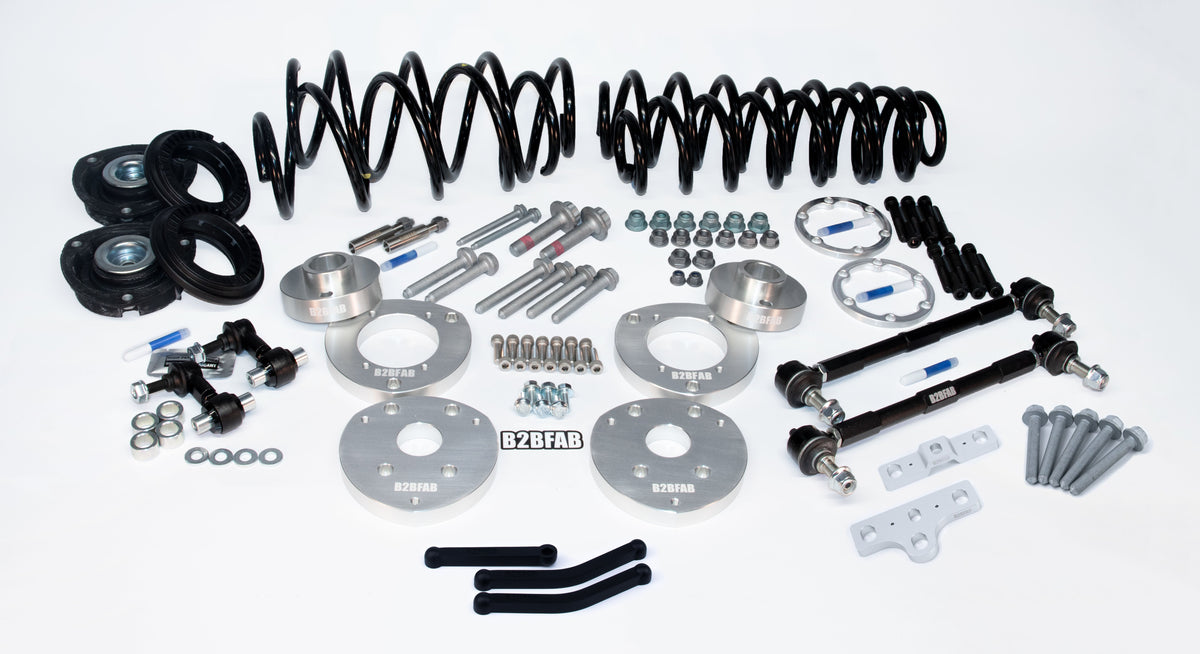 B2BFAB VW Golf R Mk8 2022 to 2026 Complete Lift Kit Package