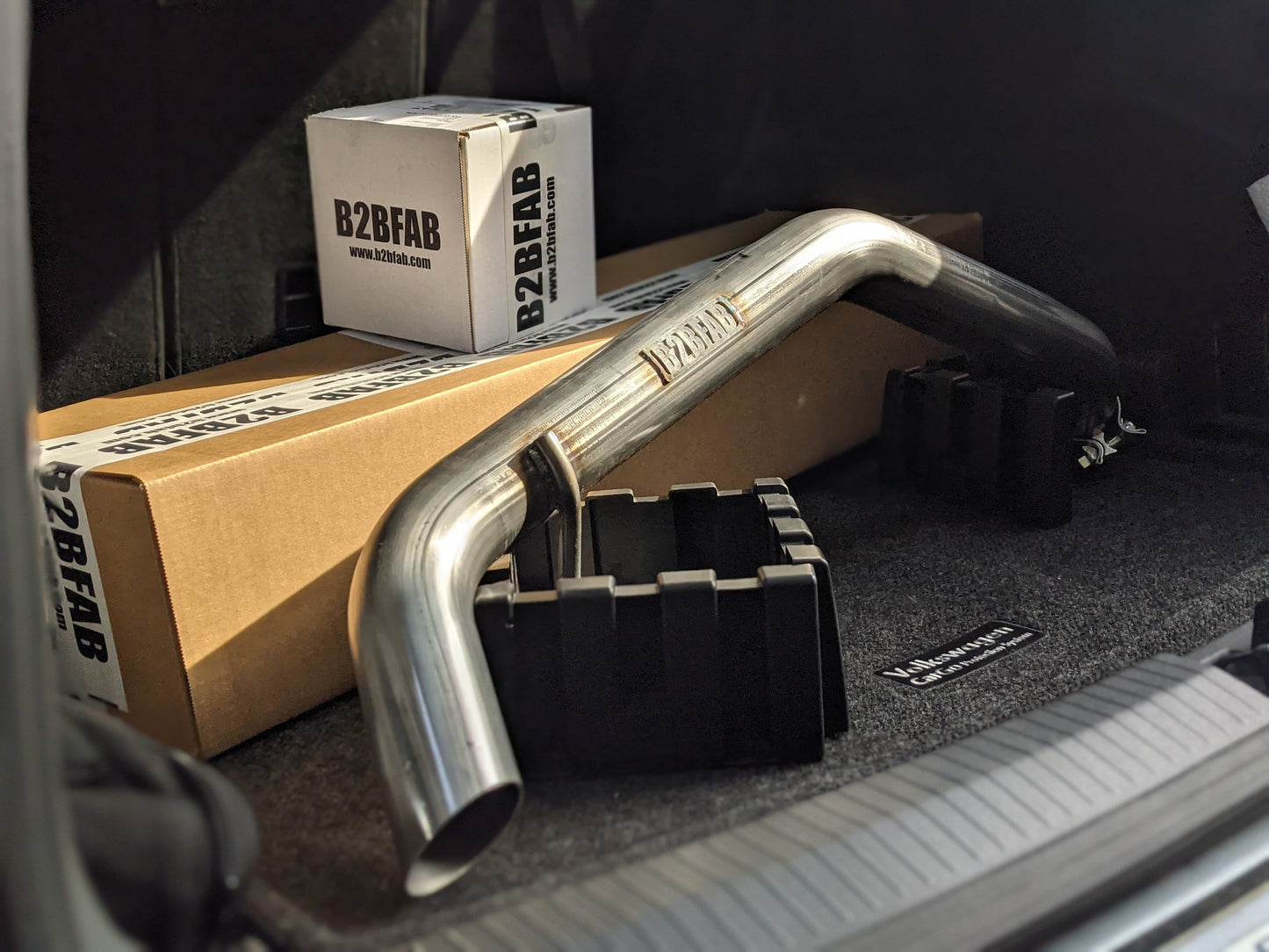 B2BFAB Tiggypipe, Exhaust Upgrade For VW Tiguan Mk2