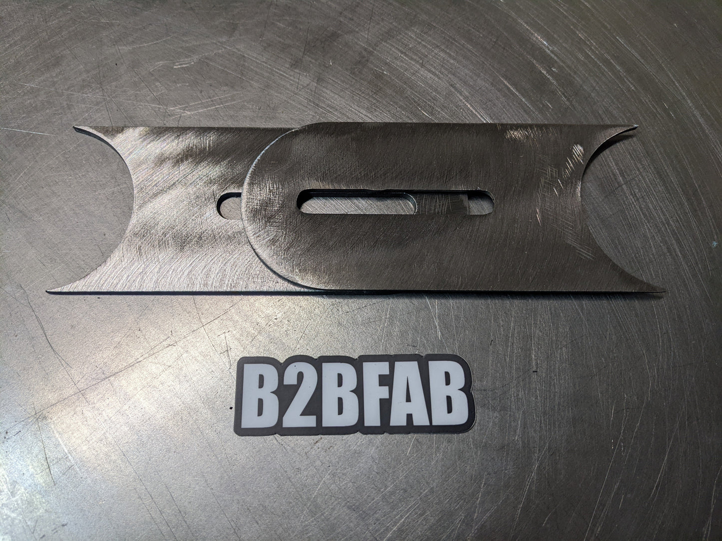 B2BFAB Weld On Dual Exhaust Spacing Tabs