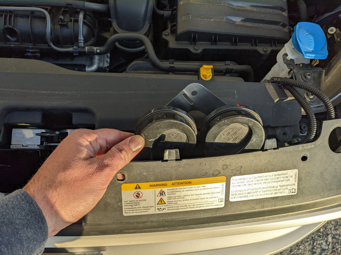 B2BFAB Upgraded Horn Kit, For 2022 VW Taos