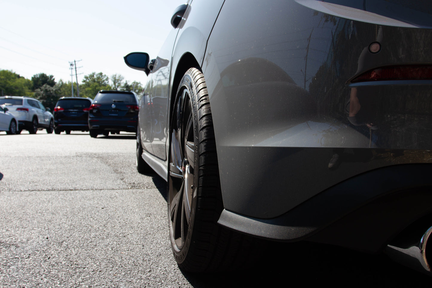 B2BFAB Mk8 GTI Flush wheel Spacer Kit With Hardware For OEM 18 wheels 15mm | 20mm