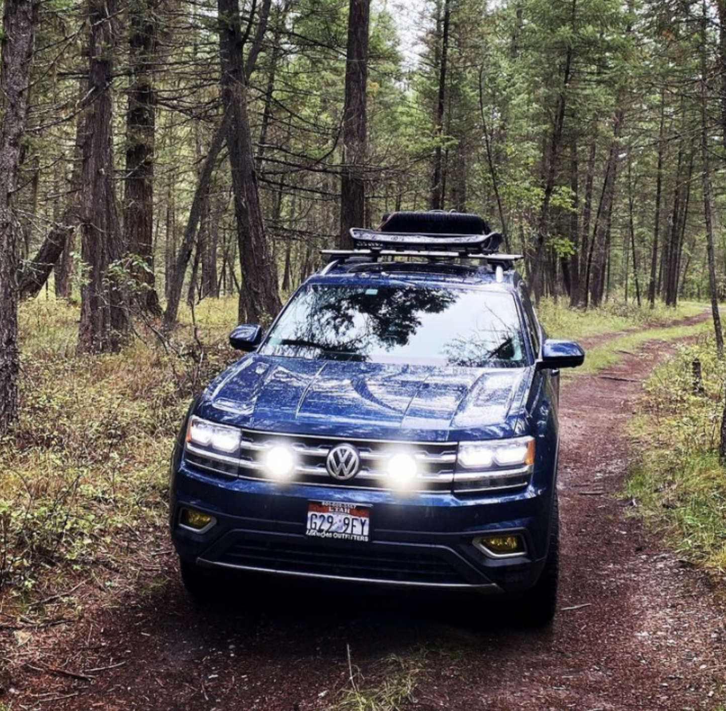 B2BFAB Auxiliary Light Bracket, For 2018 to 2020 VW Atlas | Atlas Cross Sport