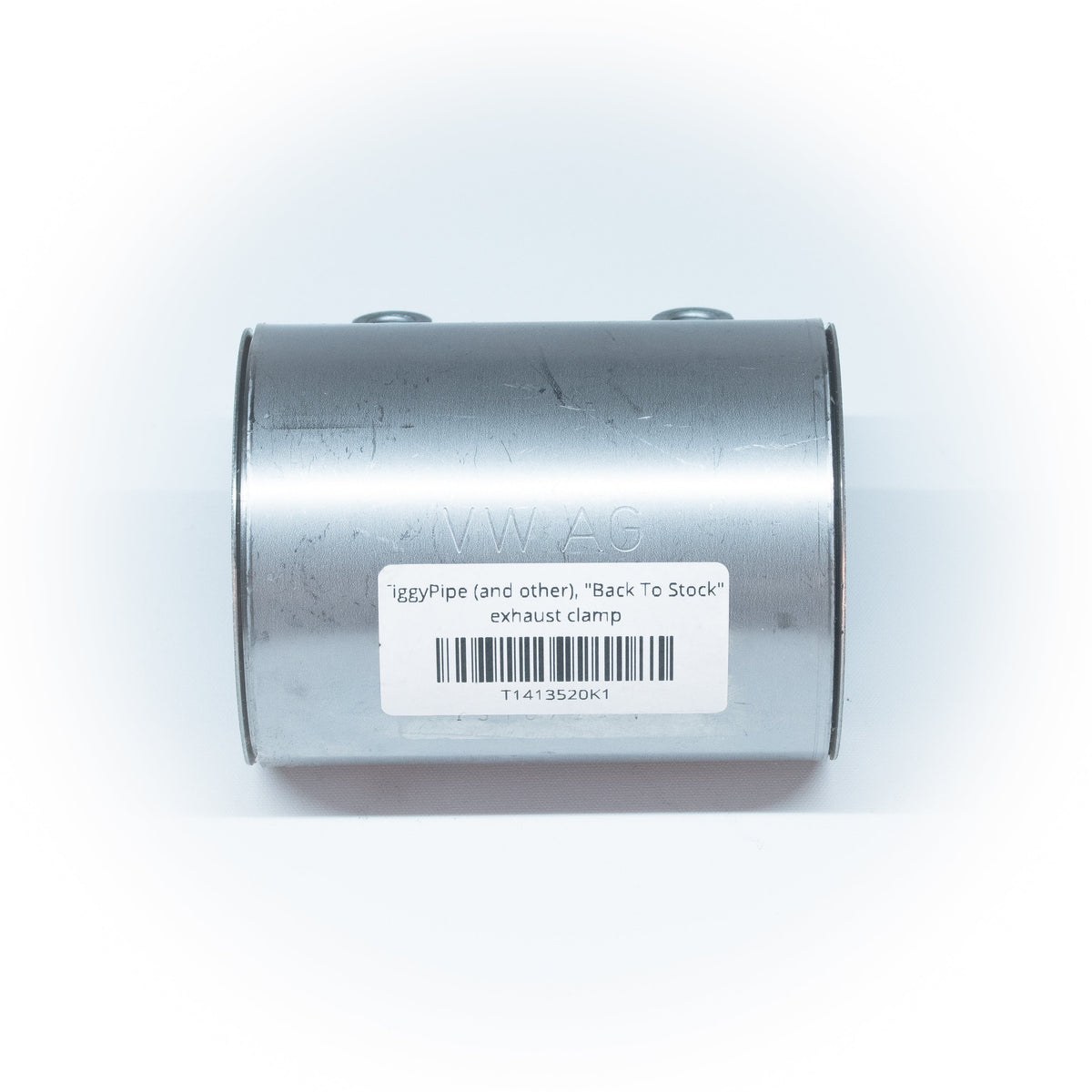 B2BFAB Tiggypipe Back to Stock, 60mm OEM Exhaust Clamp