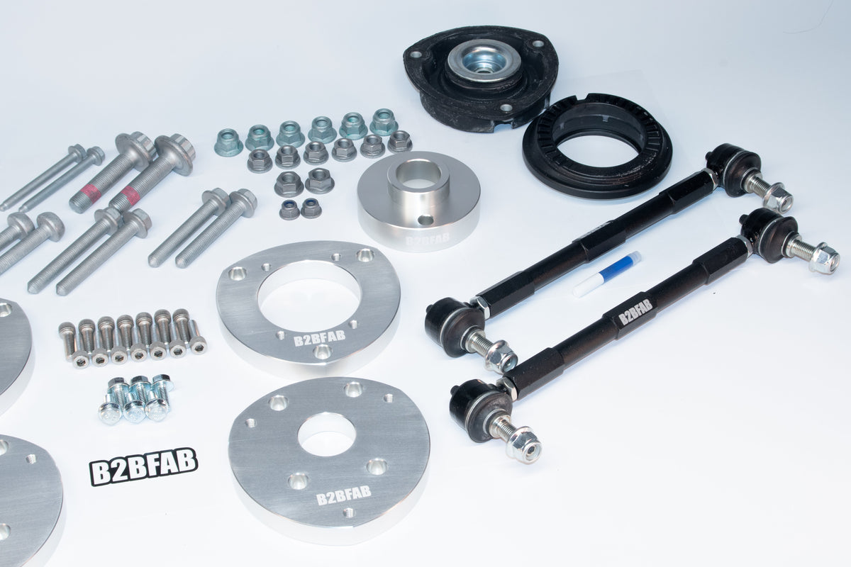 B2BFAB VW Tiguan Mk2 2018 to 2025 Complete Lift Kit Package