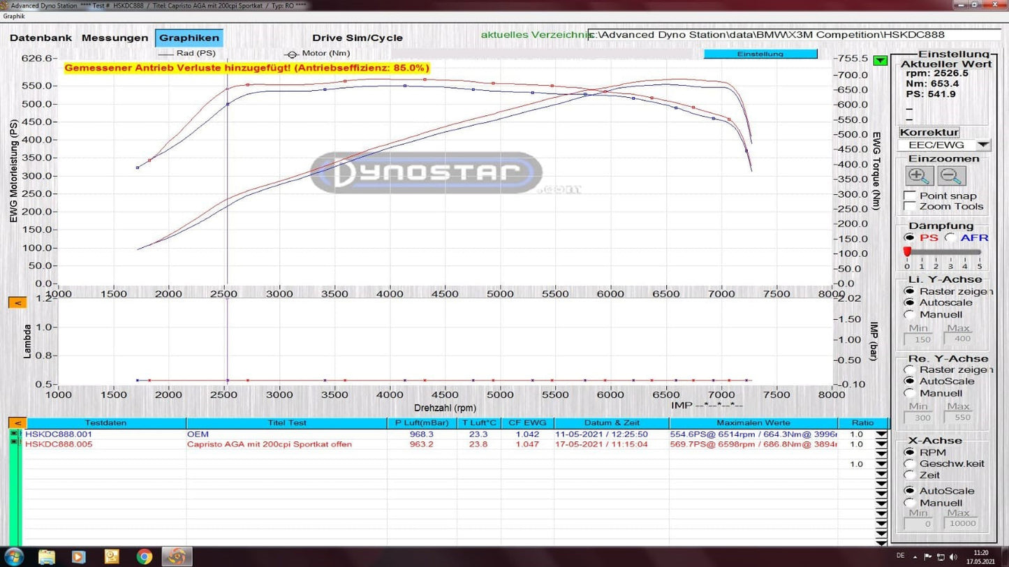 BMW X3M Competition (G01/F97) - Exhaust System, 200 Cell Midpipe + Carbon Tips (OE Acutators)