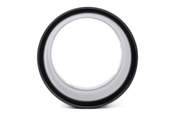 Dinan Double-Walled 4" Clamp-On Exhaust Tip (Black Ceramic) Black - 4" Outlet, 3.25" Inlet