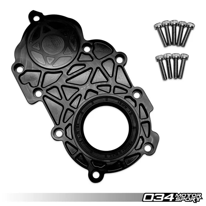 Billet Aluminum Front Main Seal, B8/B8.5/C7 Audi EA837 3.0T Supercharged Vehicles
