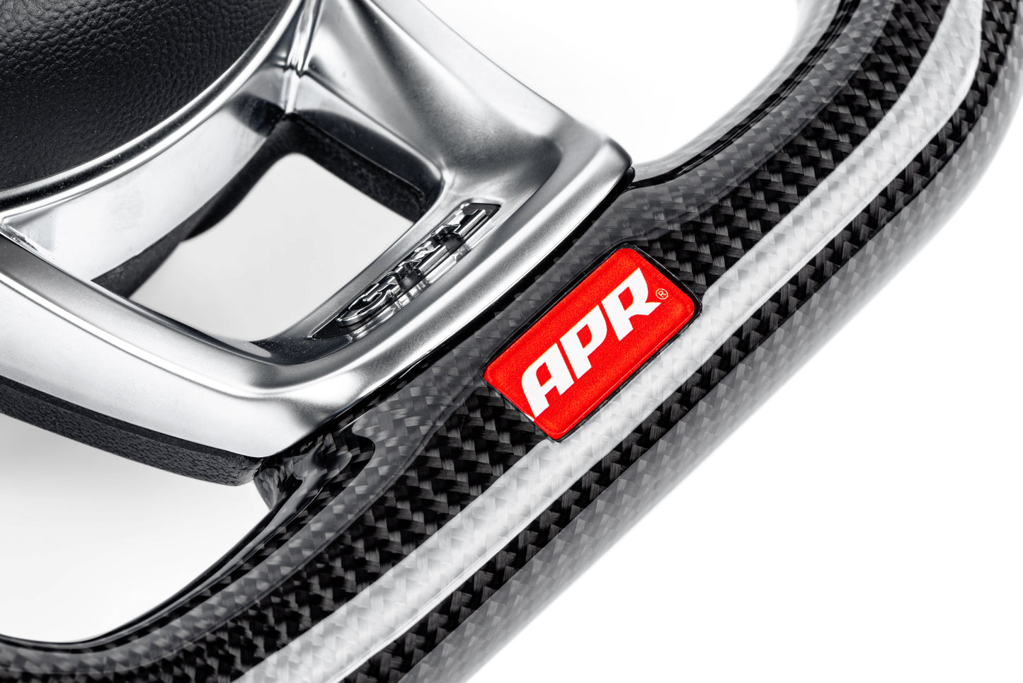 APR Steering Wheel - Carbon Fiber & Perforated Leather
MK7 GTI/GLI Red (For use without Paddles)