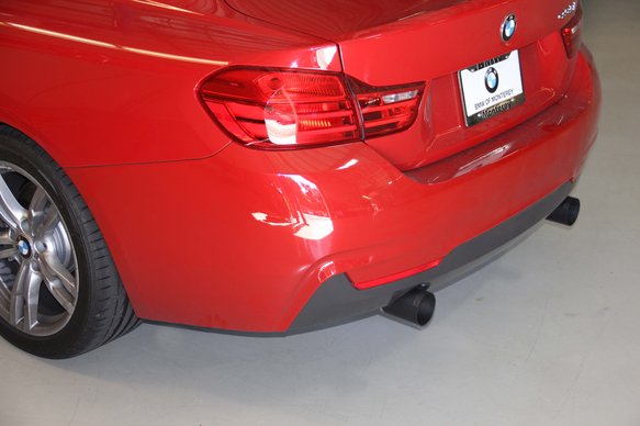 Dinan Free Flow Axle-Back Exhaust - 2014-2016 BMW 435i Stainless Steel - Polished Tips - F33/F36