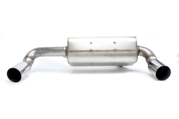 Dinan Free Flow Axle-Back Exhaust - 2016-2020 BMW 340i/440i Stainless Steel - Polished Tips - F30/F32