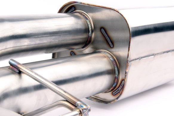 Dinan Free Flow Axle-Back Exhaust - 2018-2023 BMW M5 Stainless Steel - Polished Tips - F90