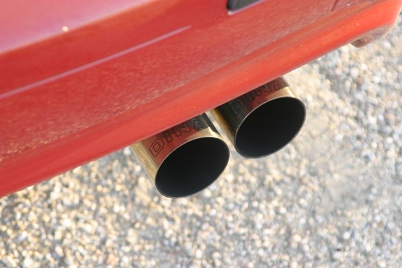 Dinan Free Flow Axle-Back Exhaust - 2000-2003 BMW M5 Stainless Steel - Polished Tips - E39
