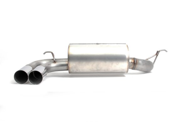 Dinan Free Flow Axle-Back Exhaust - 2016-2020 BMW 330i/430i Stainless Steel - Polished Tips - F30/F31/F32/F33/F36