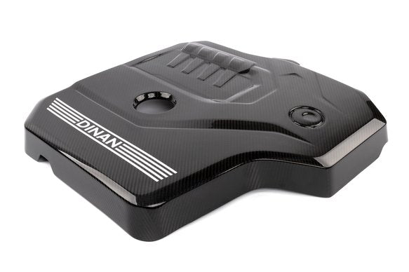 Dinan Engine Cover - 2017-2025 BMW B46/B48 ('G' Chassis) Carbon Fiber - A90/G01/G02/G20/G22/G23/G26/G26/G30/G42