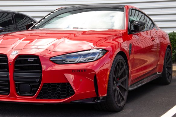 Dinan Decal Kit High Quality Vinyl - Metallic Silver / Gloss Black