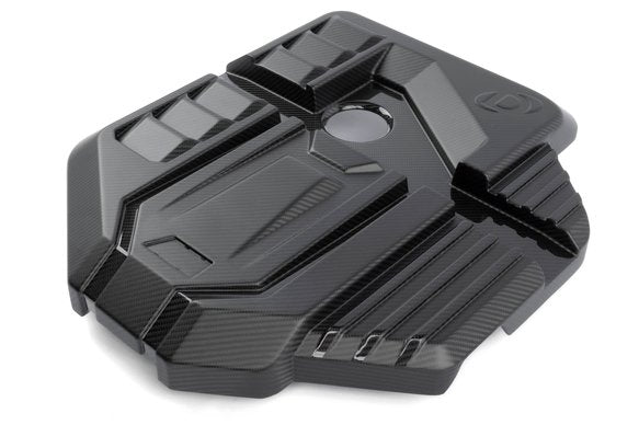 Dinan Matte Carbon Fiber Engine Cover - 2021-2025 BMW M2/M3/M4 Matte Carbon Fiber - G80/G82/G87