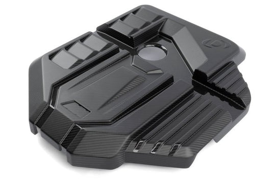 Dinan Matte Carbon Fiber Engine Cover - 2021-2025 BMW M2/M3/M4 Matte Carbon Fiber - G80/G82/G87