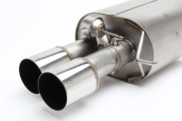 Dinan Free Flow Axle-Back Exhaust - 2012-2019 BMW M6 Stainless Steel - Polished Tips - F06/F12/F13