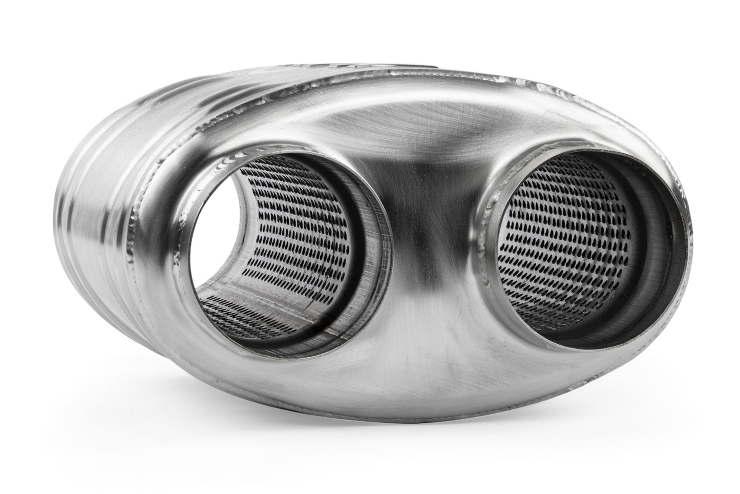 APR Premium Sound Absorption Muffler - Dual 70mm (2.75")