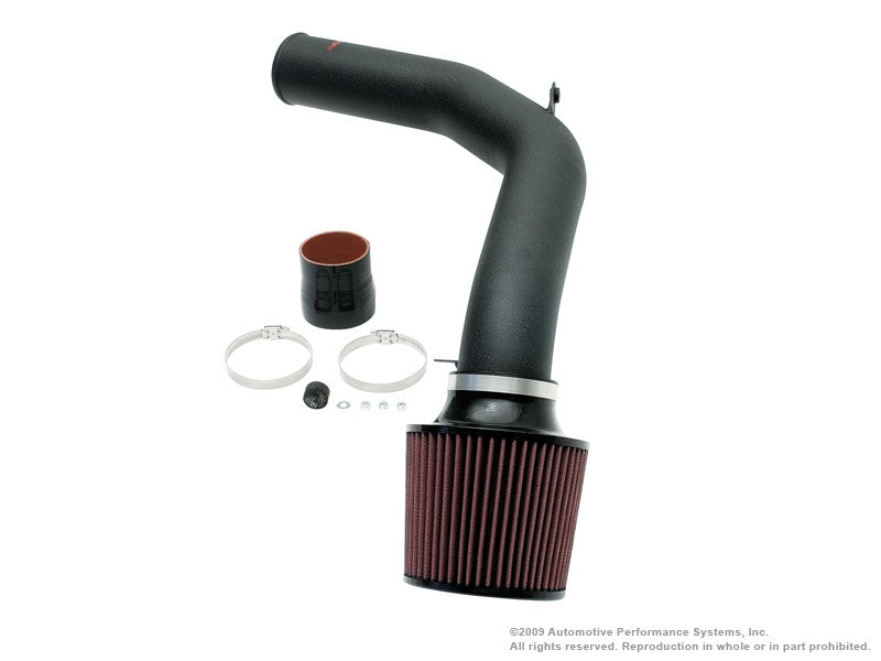 HS Tuning NEUSPEED Race Series 3-inch black aluminum cold air intake kit with cotton gauze filter for VW VR6 engines.