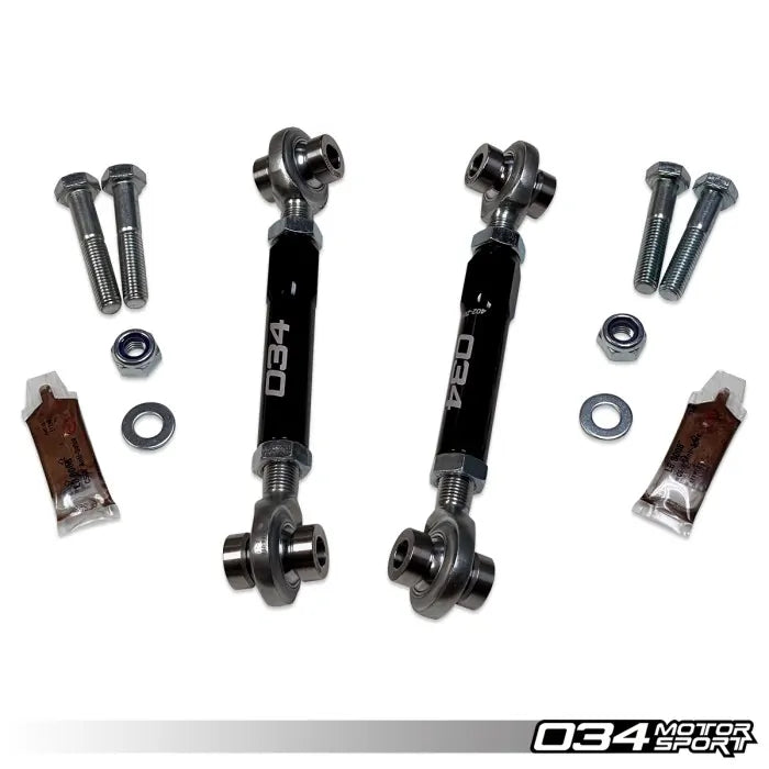 Motorsport Billet Adjustable Front Sway Bar End Link Pair, Gen 1 & Gen 1.5 Audi R8 (4.2 V8 & 5.2 V10)