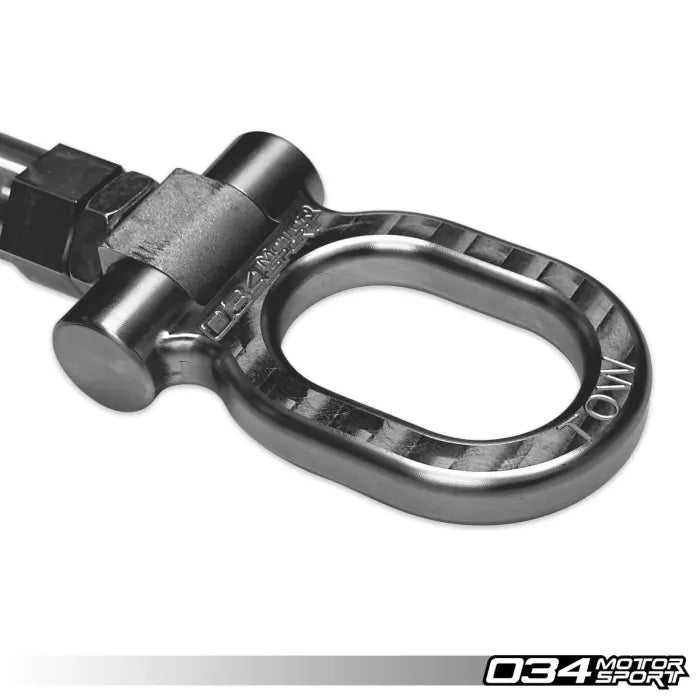 Motorsport Stainless Steel Tow Hook - 100mm for Audi 8Y A3/S3/RS3
