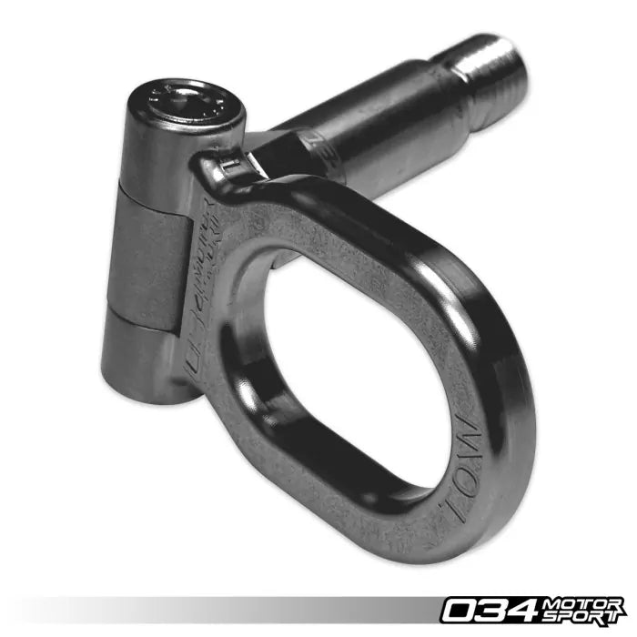 Motorsport Stainless Steel Tow Hook - 100mm for Audi 8Y A3/S3/RS3