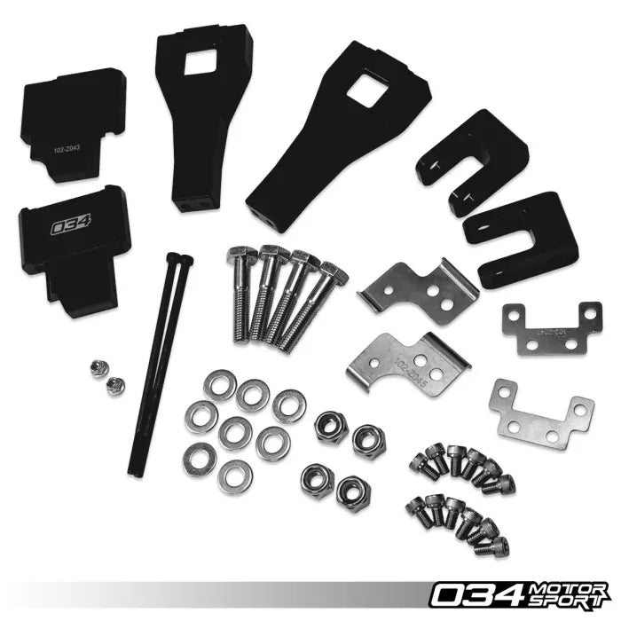 Radiator Relocation Kit, B8/B8.5 Audi with 4.0T Swap