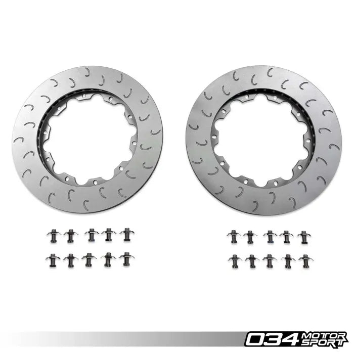 Replacement Front Rotor Ring Set, Gen 1 & Gen 1.5 Audi R8 (4.2 V8 & 5.2 V10)