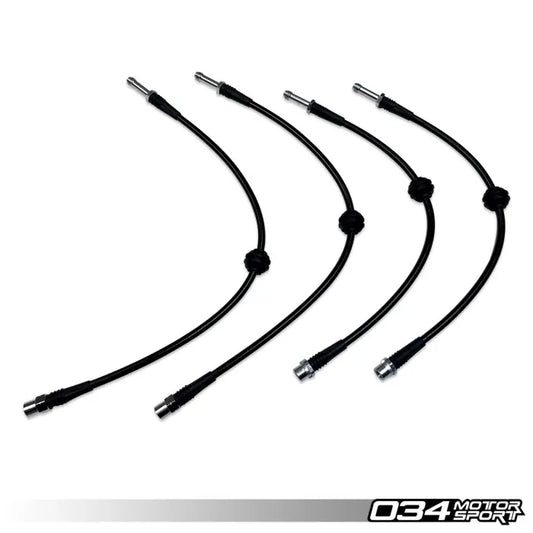 Stainless Steel Braided Brake Line Kit, B8/B8.5 Audi S4/S5