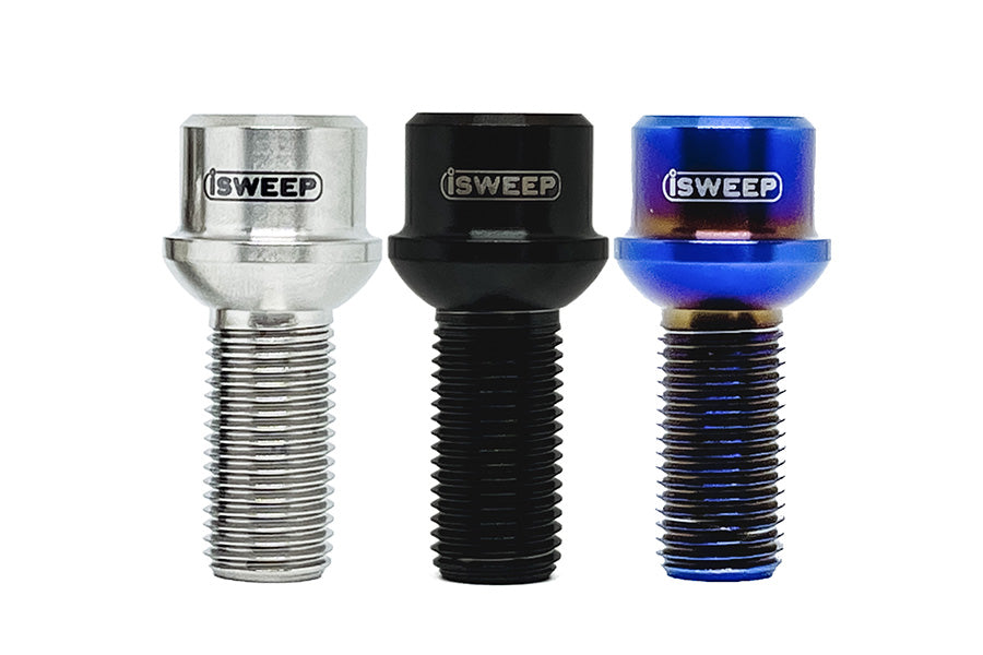 iSWEEP Titanium Wheel Lug Bolts