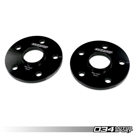 Wheel Spacer Pair, 10mm, Audi and Volkswagen 5x112mm & with 57.1mm Center Bore