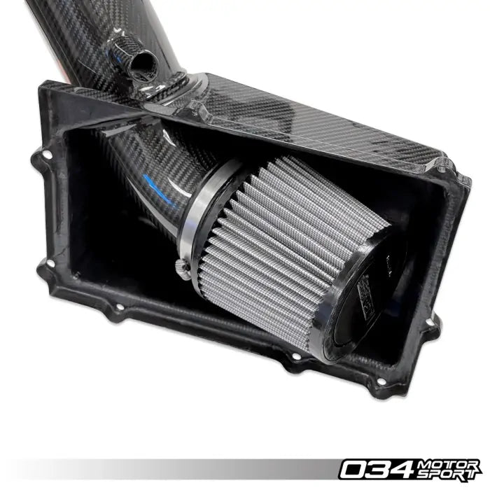 X34 Carbon Fiber Closed-Top Cold Air Intake System for the Audi TTRS 8J and RS3 8P 2.5 TFSI